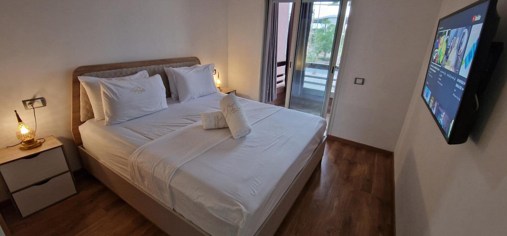 Magnifique Appartement A Riad Garden Marrakesh Exterior foto