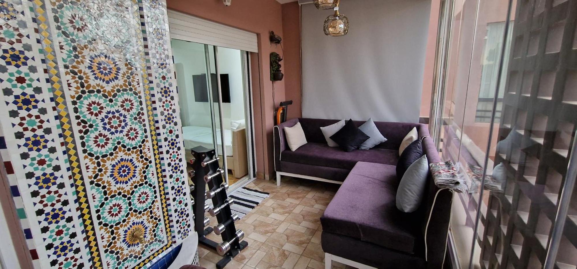 Magnifique Appartement A Riad Garden Marrakesh Exterior foto